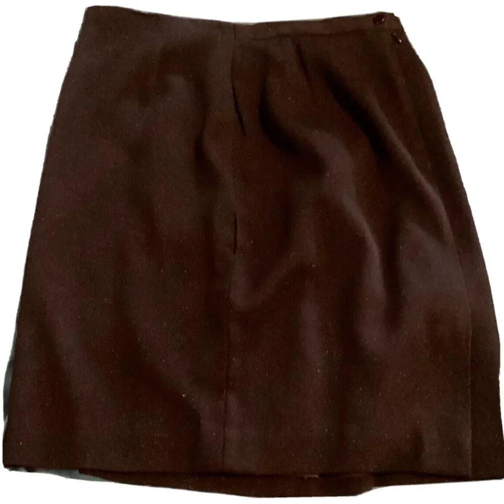 Alex Garfield Skirt Black Size 16 Made in the USA - Picture 2 of 4